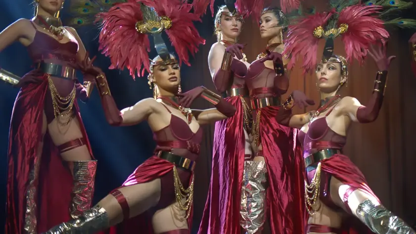 neo burlesque performance Dubai