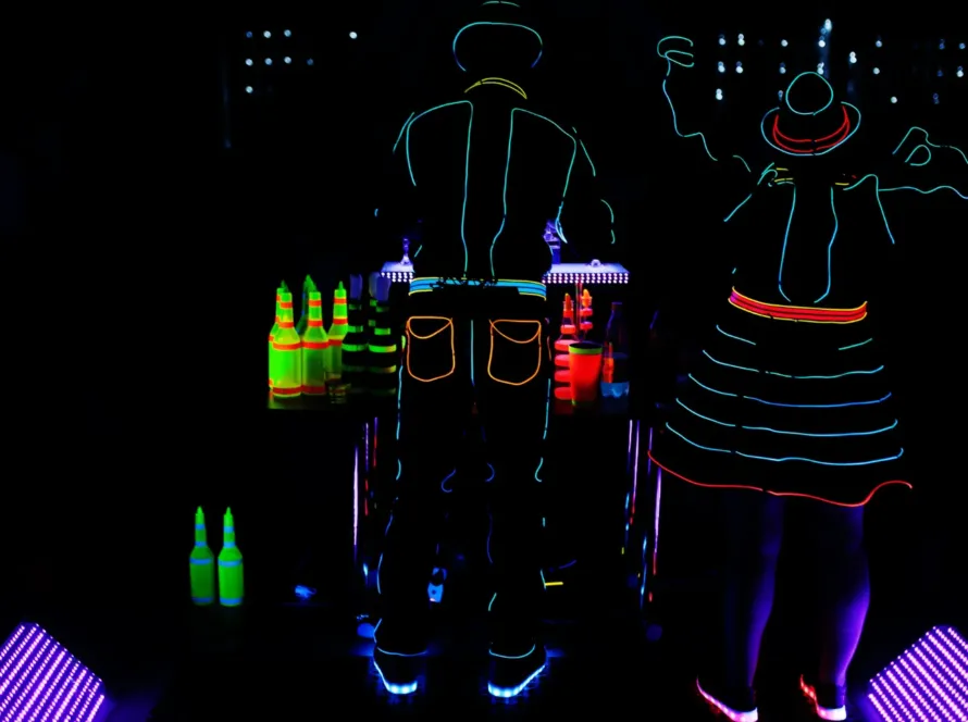 LED dancers Dubai