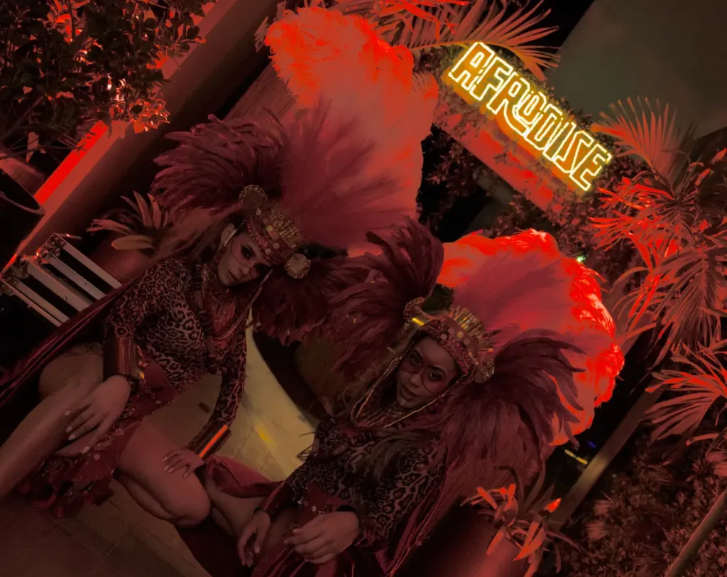 matching costumes for performers