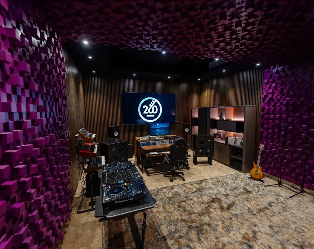 professional recording studio Dubai