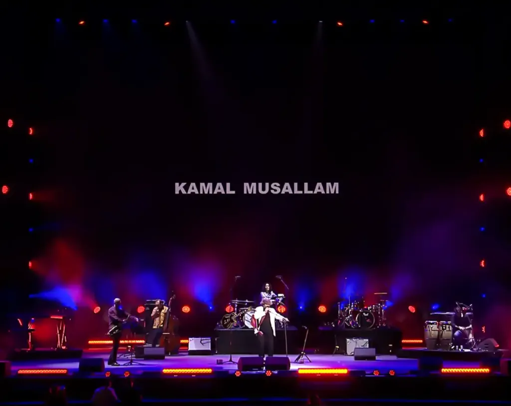 Jordanian guitarist Kamal Musallam
