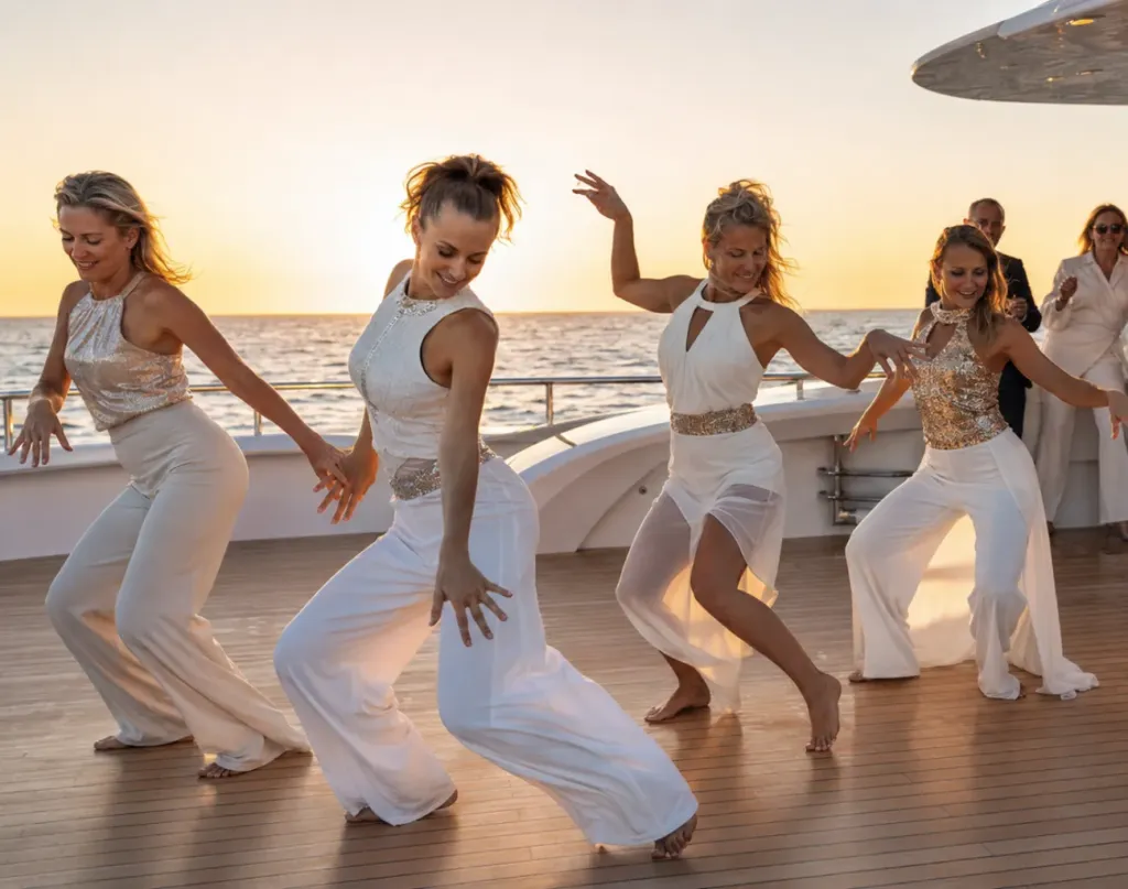 yacht party entertainment Dubai