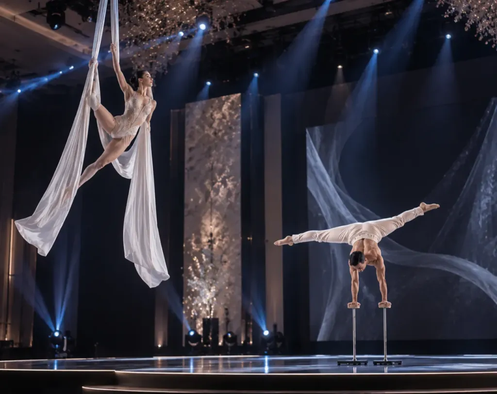 acrobatic entertainment Dubai